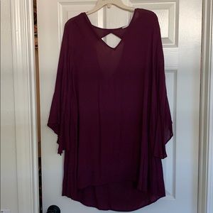 Lush deep purple dress